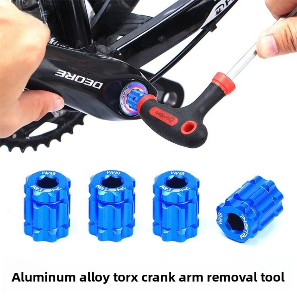 Mountain Biking Hat - Mountain Bike Hollowtech II Crank Installation
