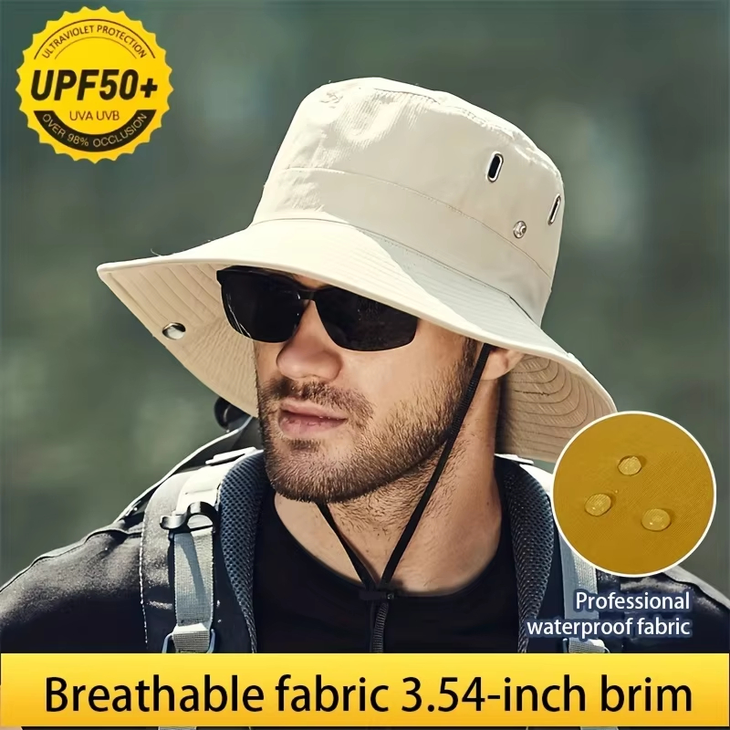 Mountain Biking Hat - Waterproof Fisherman Hat Outdoor Summer Sun