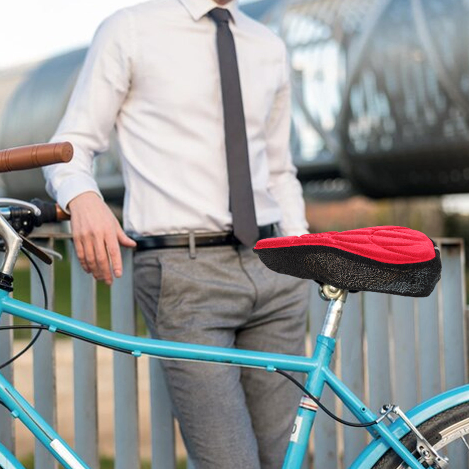 2Pcs Bike Seat Cushion Cover B - Mountain Biking Gear ulasan dan harga