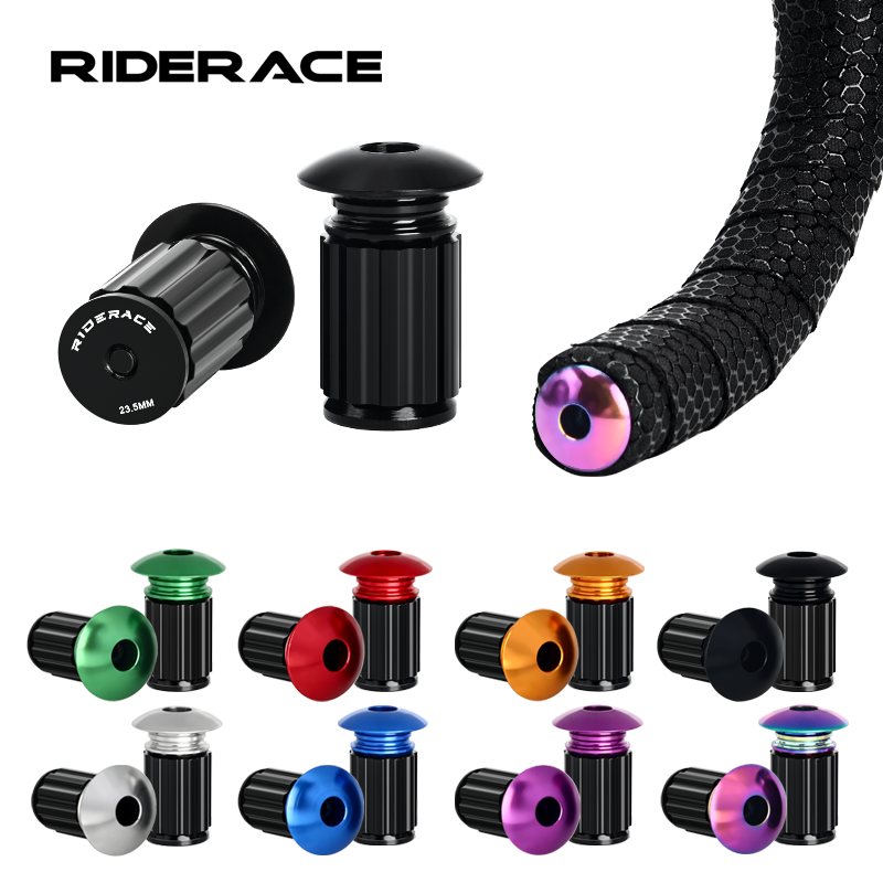 RIDERACE Bicycle Handlebar End - Mountain Biking Hat ulasan dan harga