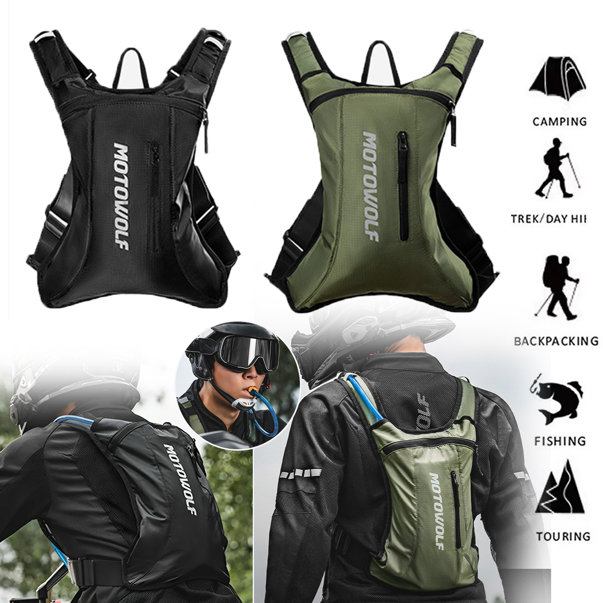 Motorcycle Cycling Hydration P - Mountain Biking Hydration Pack ulasan dan harga