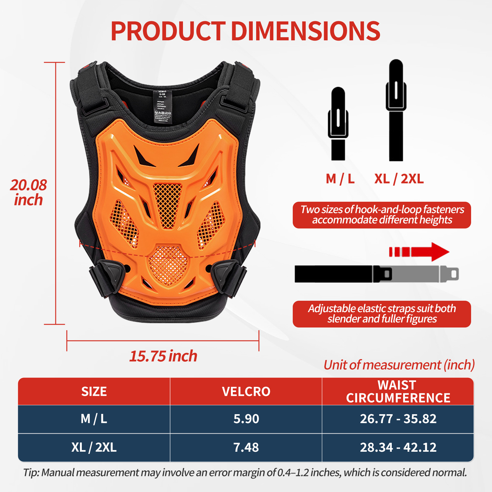 Motorcycle Armor Vest with Che - Mountain Biking Body Armour ulasan dan harga
