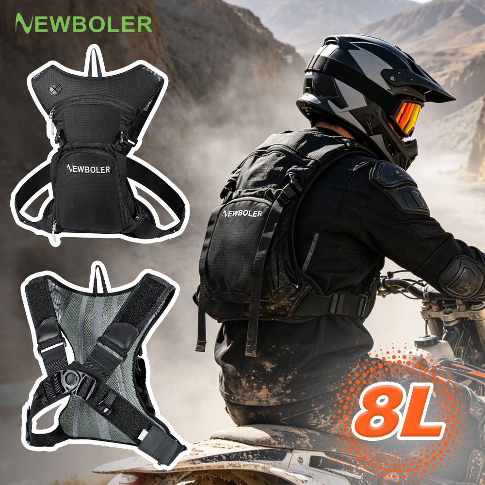 NEWBOLER 5L/8L Motorcycle Cycl - Mountain Biking Hydration Pack ulasan dan harga