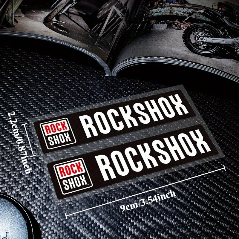2Pcs For Rockshox Bike Sticker - Mountain Biking Body Armour ulasan dan harga