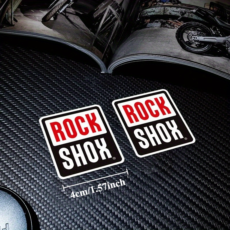 2Pcs For Rockshox Bike Sticker - Mountain Biking Body Armour ulasan dan harga